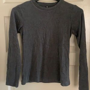 Uniqlo fleecey long sleeve tee, Sz M